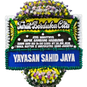 Karangan Bunga Papan Duka Cita – New 009