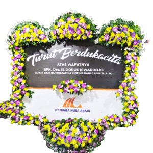 Karangan Bunga Papan Duka Cita - 01